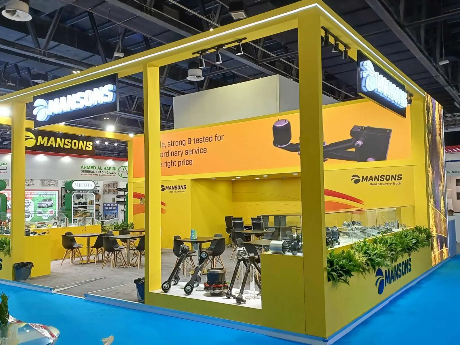 Booth-build-at-Automechanika-Germany-for-Mansons-6 scaled